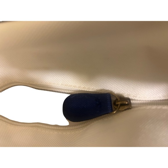 Ralph Lauren Polo Player Diaper Bag Tote White Navy Red Striped Logo - Picture 4 of 8